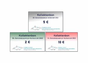 Mehr über den Artikel erfahren Kollektenbons in Herkenrath