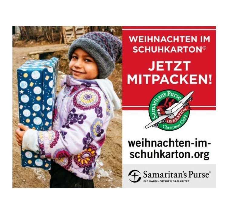 Mehr über den Artikel erfahren Weihnachten im Schuhkarton