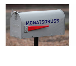 Read more about the article Monatsgruss-Verteiler gesucht