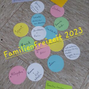 Mehr über den Artikel erfahren Die Familienfreizeit 2023: Ein voller Erfolg!