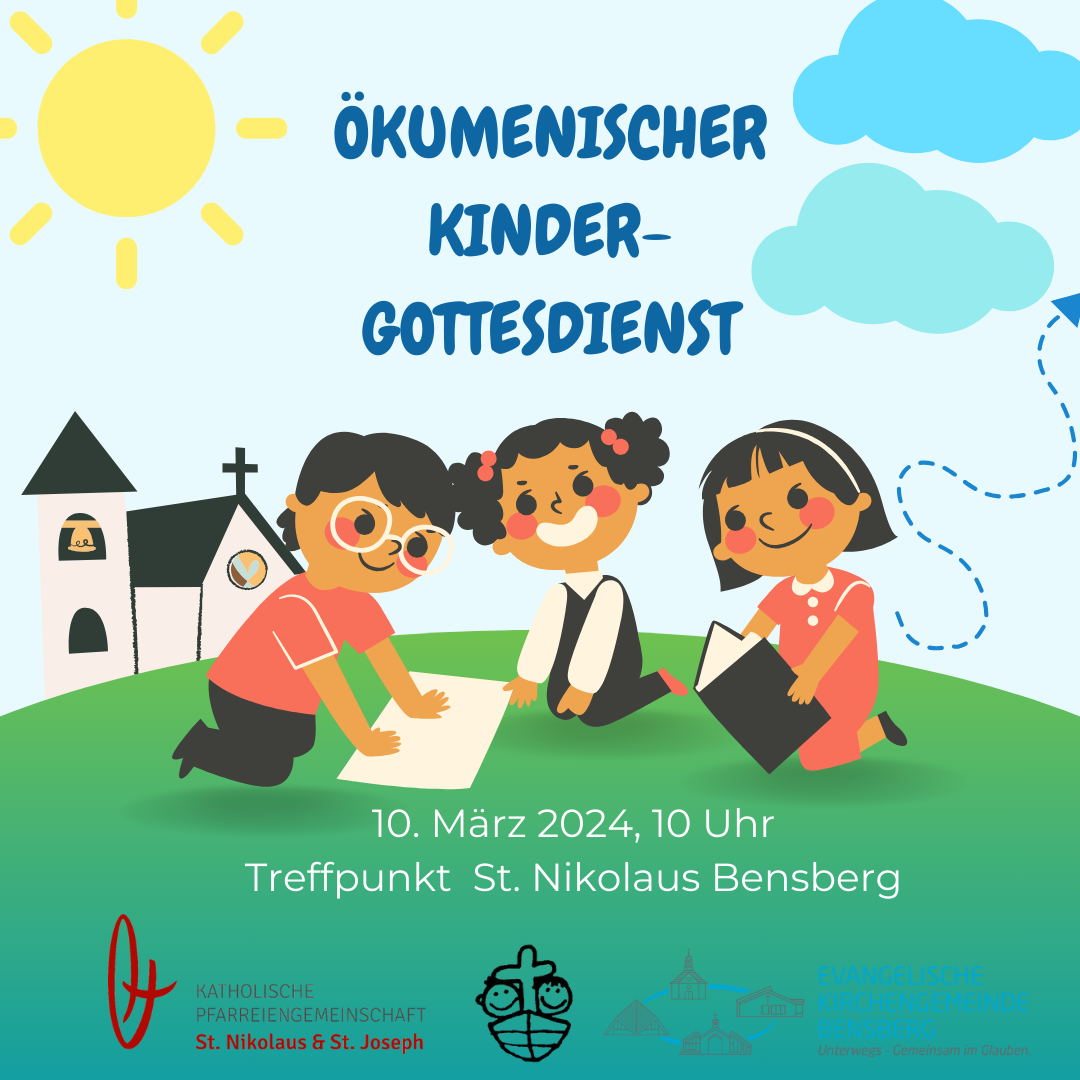 Mehr über den Artikel erfahren Ökumenischer Kindergottesdienst Bensberg