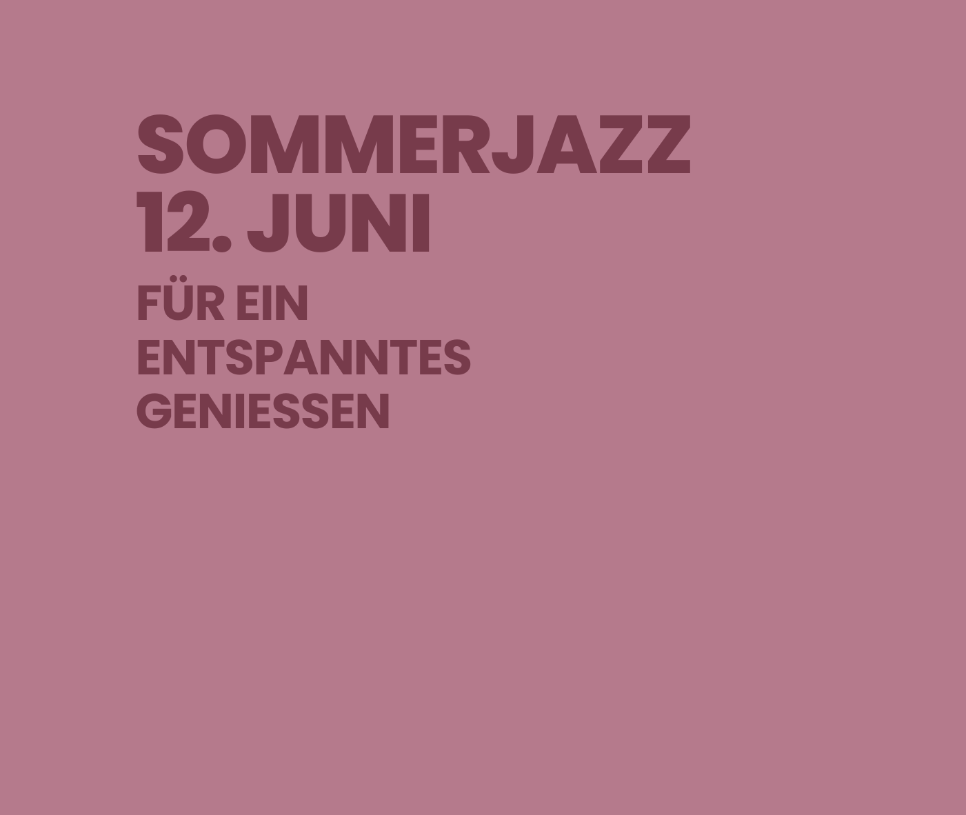 Du betrachtest gerade Sommerjazz – Konzert in der Ev. Kirche Bensberg