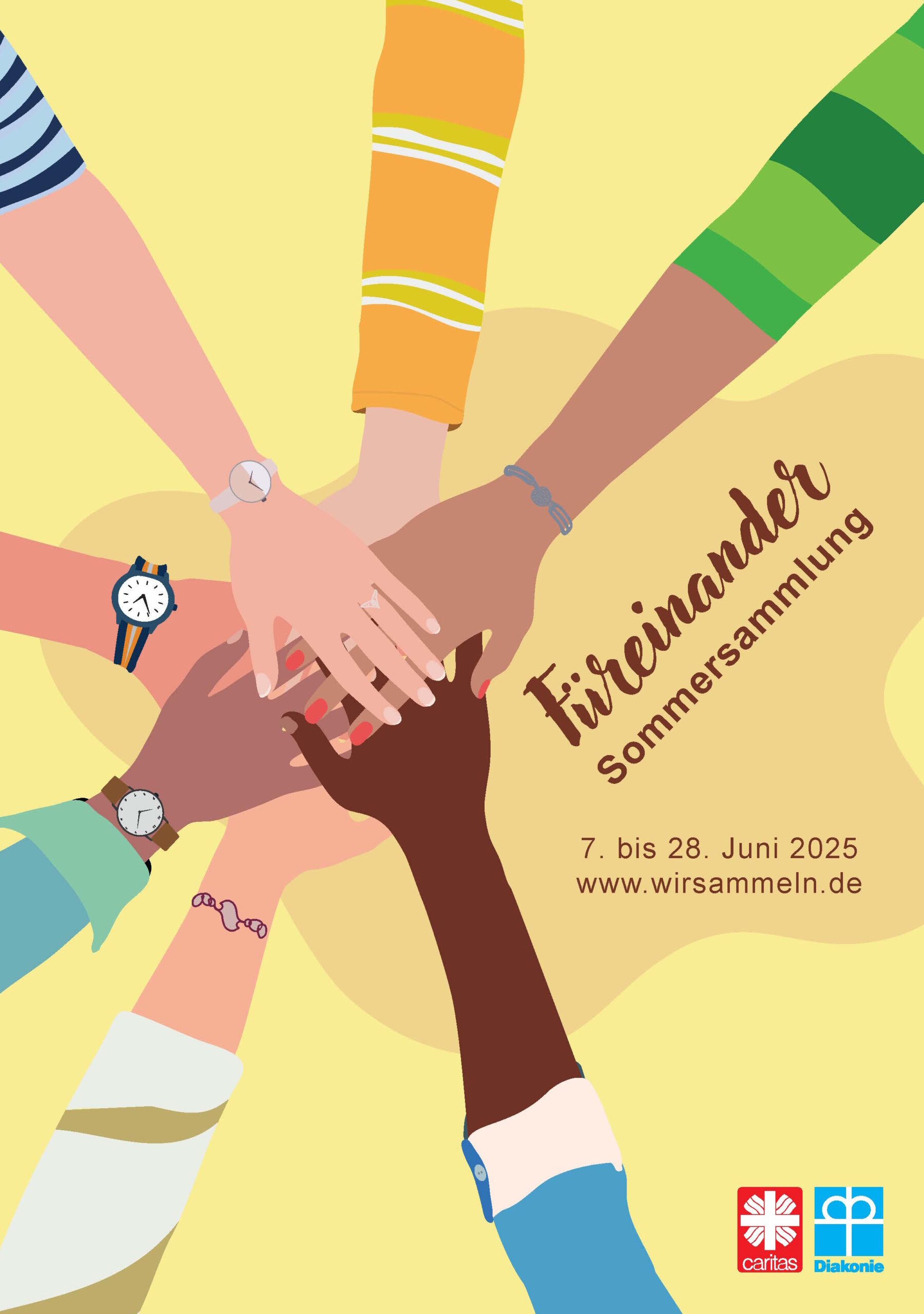 Mehr über den Artikel erfahren Diakoniesammlung: Füreinander