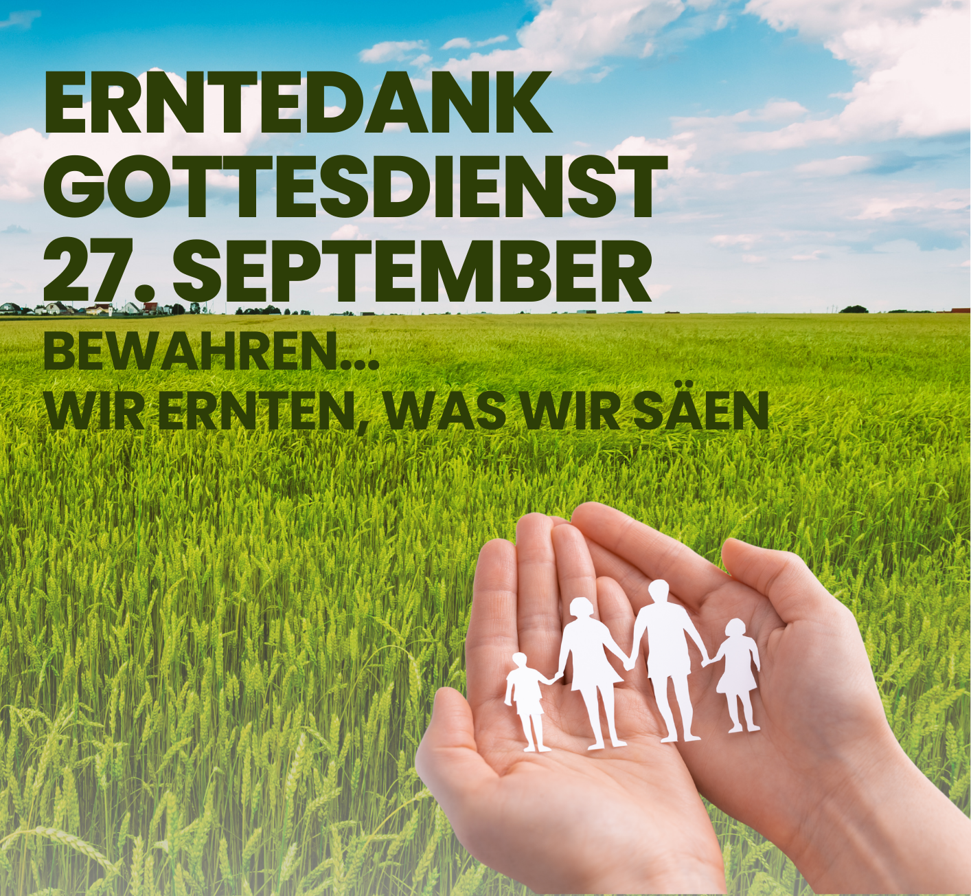 Mehr über den Artikel erfahren Erntedank – OpenAir am Gemeindezentrum Herkenrath