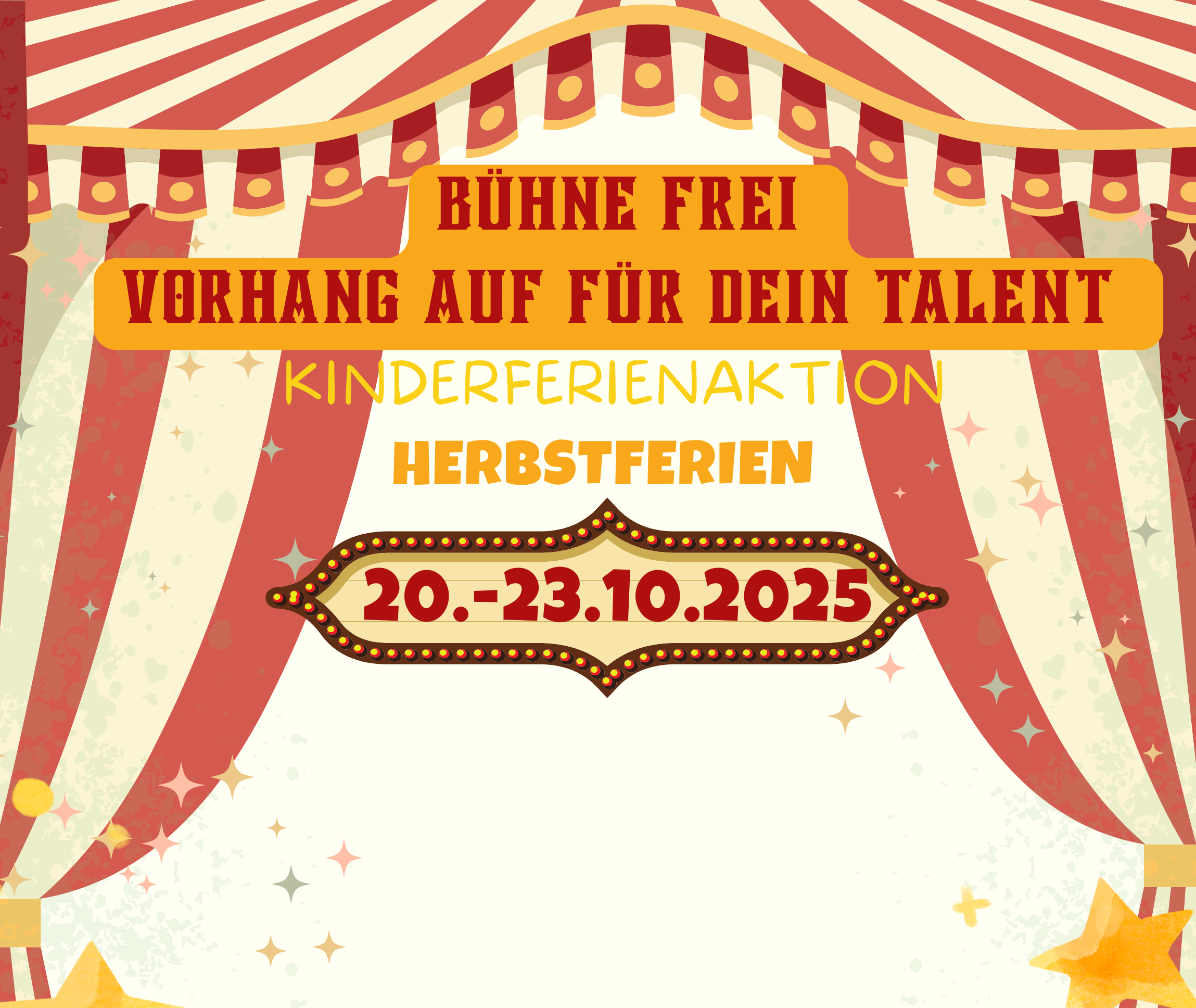 Mehr über den Artikel erfahren Bühne Frei – Vorhang auf für dein Talent
