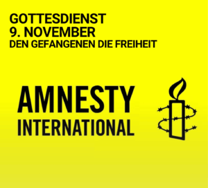 Mehr über den Artikel erfahren Gottesdienst mit Amnesty International Den Gefangenen Freiheit