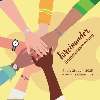 Diakonie - Plakat Sommersammlung 2025